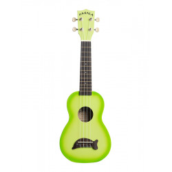 MAKALA UKULELE SOPRANO DOLPHIN GREEN BURST