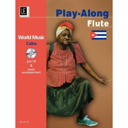 Play-Along Flute - Cuba Partition - flûte et piano + cd