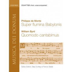 Philippe de Monte: Super Flumina Babylonis and Quomodo Cantabimus: Chœur Mixte et Accomp