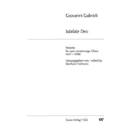 GABRIELI Jubilate Deo