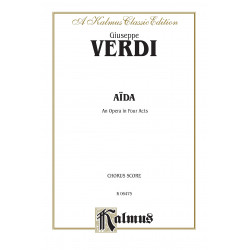 VERDI Aïda. Choeurs