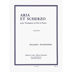 Alexander Arutiunian Aria et scherzo