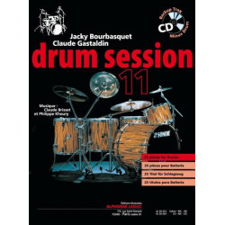 Bourbasquet Jacky / Gastaldin Claude Drum session 11 AVEC CD.