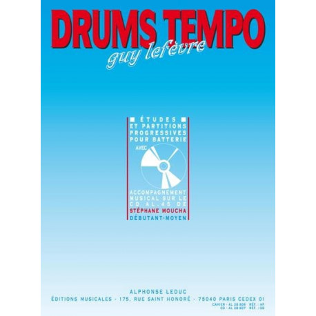 Guy Lefèvre Drums Tempo AVEC CD.