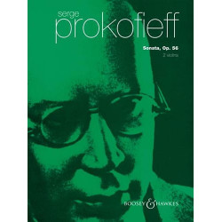 PROKOFIEV Sonate Op. 56 Pour 2 Violons