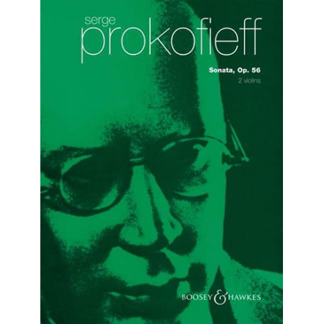 PROKOFIEV Sonate Op. 56 Pour 2 Violons