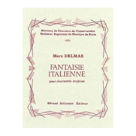 Marc Delmas Fantaisie italienne