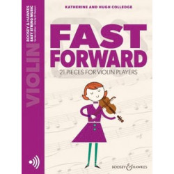 Fast Forward Violon et CD 21 pièces pour violon et acpg cd