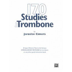 170 Original Studies for Trombone by Jaroslav Cimera