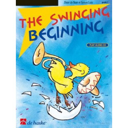 Boer Peter De / Lutz Simon The Swinging Beginning AVEC CD. Niveau 1