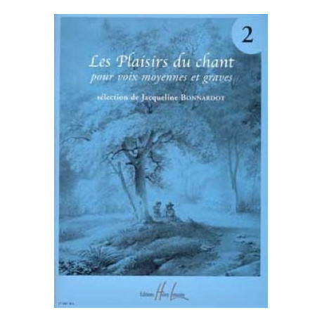 Les Plaisirs Du Chant Volume 2. Voix Moyenne / Grave