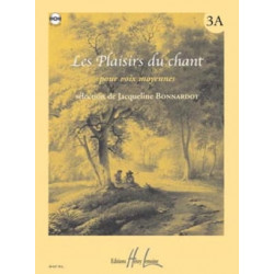 Les Plaisirs du Chant Volume 3a. Voix Moyenne