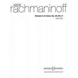 RACHMANINOV Prélude en sol mineur Opus 23-5