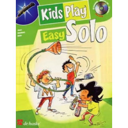 Fons van Gorp Kids Play Easy Solo - Hautbois Avec CD.