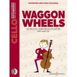 Waggon Wheels 26 pieces for cello players avec CD