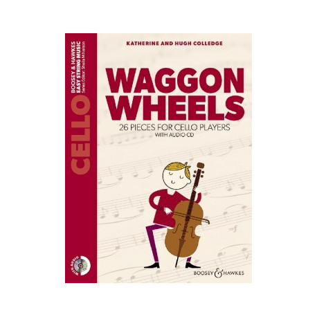 Waggon Wheels 26 pieces for cello players avec CD