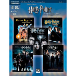 Harry Potter Films - Violoncelle Avec audios en ligne. Films de la série 1 à 5.