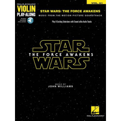 John Williams Violin Play-Along Volume 61 - Star Wars: The Force Awakens