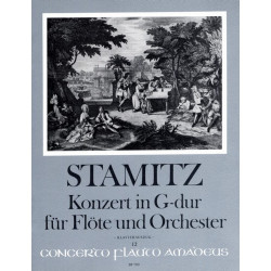 STAMITZ Konzert in G-Dur für Flöte und Orchester Opus 29