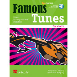 FAMOUS TUNES : 44 mélodies et airs traditionnels