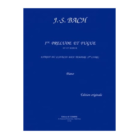 BACH 1er Prélude et Fugue Ut Majeur