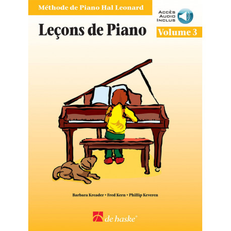 MÉTHODE DE PIANO HAL LEONARD - Leçons Vol. 3