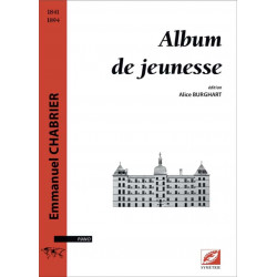 CHABRIER Album de jeunesse