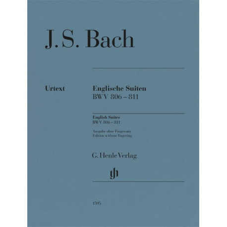 BACH Suites Anglaises BWV 806-811
