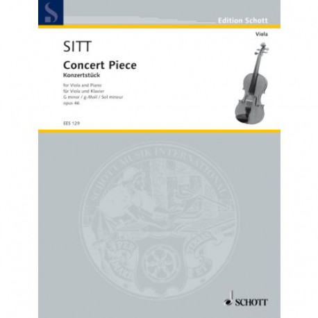 Hans Sitt Konzertstück G moll op. 46