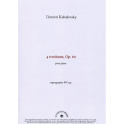 Dmitri Kabalevski 4 Rondeaux Opus 60.