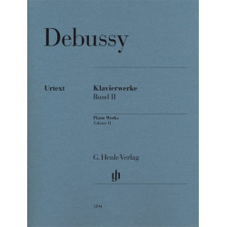 DEBUSSY Oeuvre pour Piano Volume 2