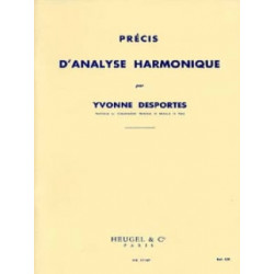 Précis d'Analyse Harmonique Yvonne Desportes