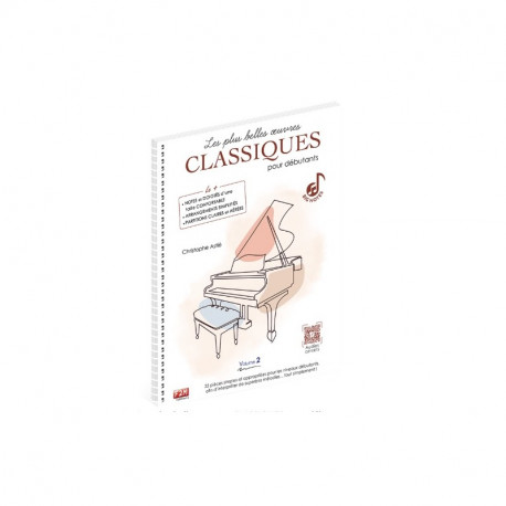 LES PLUS BELLES ŒUVRES CLASSIQUES POUR DÉBUTANTS VOL.2