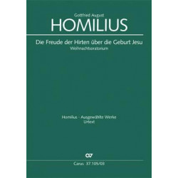 Gottfried August Homilius Die Freude der Hirten über die Geburt Jesus