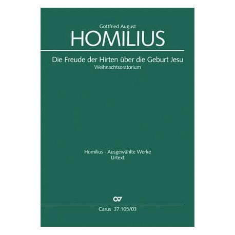 Gottfried August Homilius Die Freude der Hirten über die Geburt Jesus