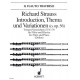Richard Strauss Introduction, Thema und Variationen op. 56 - Flöte Klavier