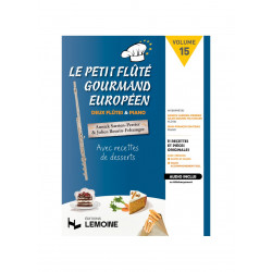 SARRIEN-PERRIER Annick Le Petit flûté Gourmand Européen - avec accompagnement