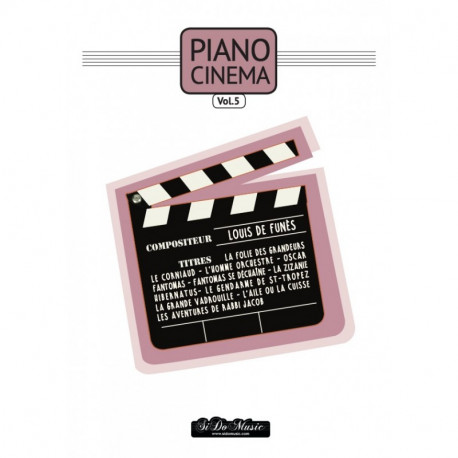 PIANO CINÉMA 5 LOUIS DE FUNÈS