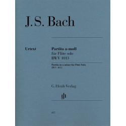 BACH Partita en la mineur - Flûte