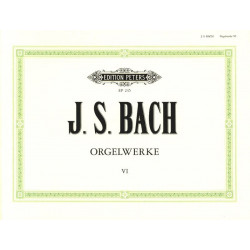 BACH Orgelwerke. Volume 6