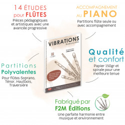 VIBRATIONS - Études pour flûtes