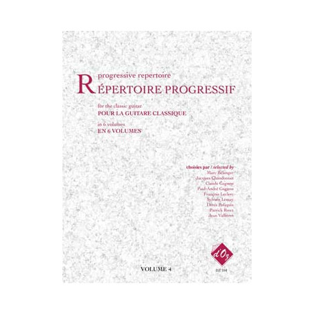 Répertoire Progressif Volume 4