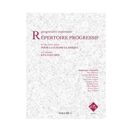 Répertoire Progressif Volume 3
