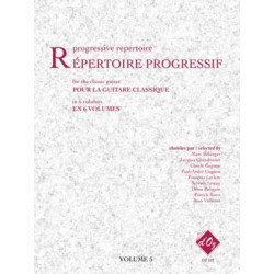 Repertoire Progressif pour la guitare volume 5