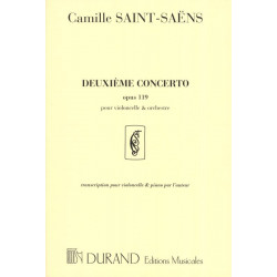 SAINT-SAËNS Concerto Violoncelle n° 2 op. 119