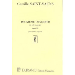 SAINT-SAËNS Concerto Violon N° 2, opus 58