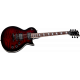 LTD EC256 Silver Sunburst Teardrop