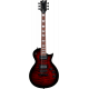 LTD EC256 Silver Sunburst Teardrop