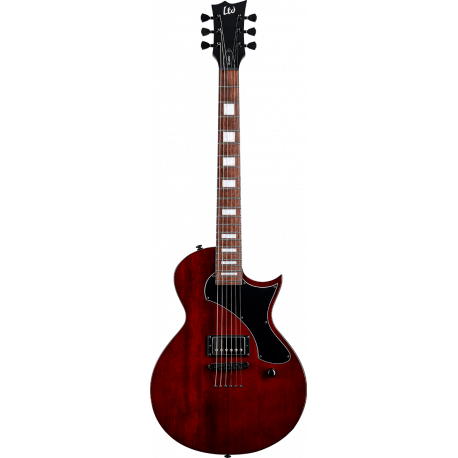 LTD EC256 Silver Sunburst Teardrop