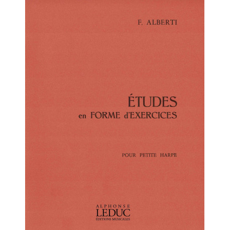 ALBERTI ETUDES EN FORME D'EXERCICES